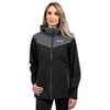 FXR Womens Adventure Tri-Laminate Snowmobile Jacket Waterproof Black Charcoal - XXX-Large 212204-1008-22