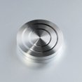 thumbnail image 2 of Cojinete de rotor de aluminio Plato giratorio de aluminio para tartas Rotador de eje de aluminio Mesa de comedor de vidrio Base giratoria Rotador de doble capa, 2 of 5