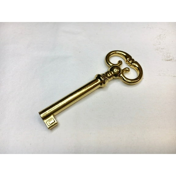 Universal Replacement Grandfather Clock Door Key, Compatible with Ridgeway & Similar Brands Clocks Pre-2004 (1 Key)