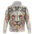 thumbnail image 1 of Sudadera con capucha con estampado de calavera 3D para hombre, sudadera con estampado de temática de terror, sudadera con capucha de moda de otoño e invierno, ropa para hombre, 1 of 6