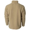 thumbnail image 2 of Banded Copper Canyon Fleece 1/2 Zip Pullover Twig in size X-Large, 2 of 2