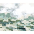 thumbnail image 2 of Vess, June Erica 14x12 Gold Ornate Wood Framed with Double Matting Museum Art Print Titled - Verdant Hillside II, 2 of 4