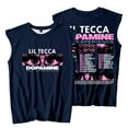 thumbnail image 2 of Lil Tecca The Dopamine Experience Tour Merch Sleeveless T-Shirts Women Men HipHop Tank Tops, 2 of 5