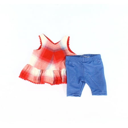- Baby Girls Ball Fringe Plaid Outfit $32 3 Months