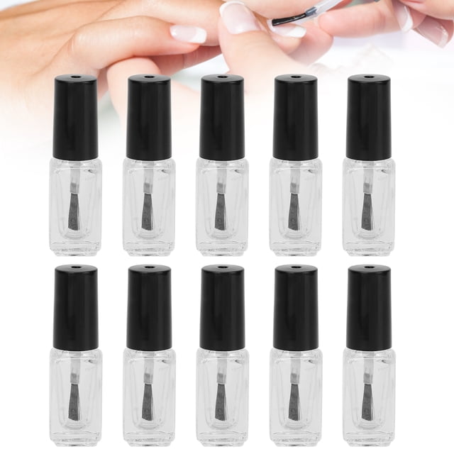 Botella de Esmalte de Umas Con Embudo, Botella de Esmalte de Unas y Duradera para Fines Generales Para El Laboratorio para la Tienda de Manicura para Uso Profesional PARA