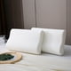 thumbnail image 5 of Almohada de látex natural, almohada extra suave estándar para dormir de lado, de espalda y de estómago, cubierta de algodón transpirable extraíble (19.7×11.8×3.1×2.3 pulgadas), 5 of 9