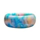thumbnail image 2 of Ganfancp Azul Acrílico Colorido Grueso con Niñas Señoras Playa Joyería Simpl-E Estilo Azul Luckys Ofertas Del Día Sólo En Línea 1X Anillo, 2 of 7