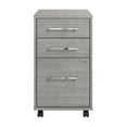 thumbnail image 2 of Bush Business Furniture Hustle 3 Drawer Mobile File Cabinet in Platinum Gray, 2 of 7