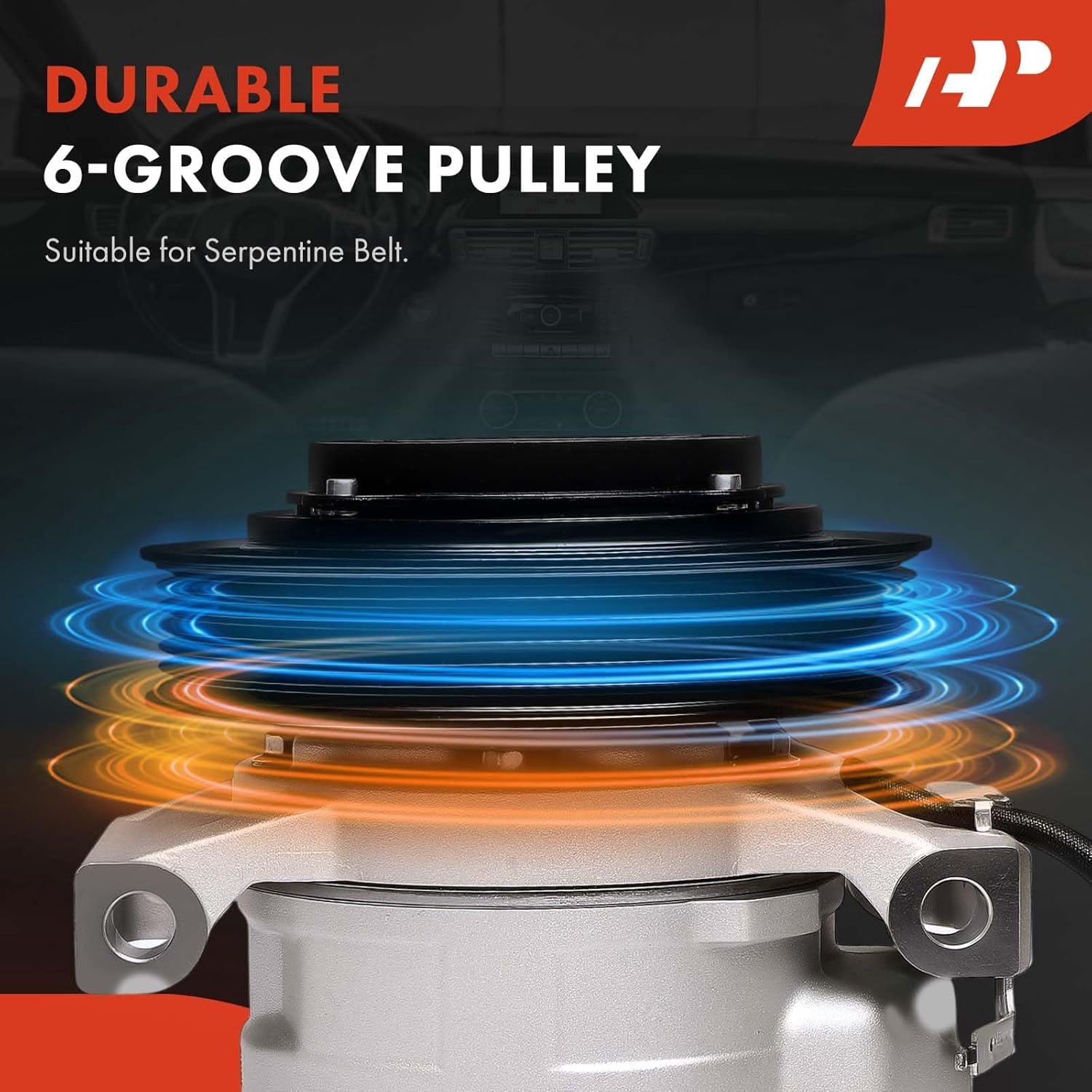 A-Premium Air Conditioner AC Compressor Compatible with Ram 1500 2014-2018 2020-2023, 1500 Classic 2019 & Jeep Grand WK2 Series Cherokee 2014-2019, 3.0L