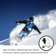 thumbnail image 2 of Soidarity Guantes de esquí gruesos a prueba de viento calentador de manos mujeres hombres ciclismo al aire libre pantalla táctil invierno deporte guante Deportes de nieve Blanco SG Soidarity OD028960-08, 2 of 6