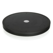 Aleratec Dual Sided Monitor/TV Swivel Stand | 360˚ Rotation Lazy Susan