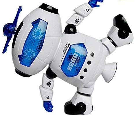 toysery electronic walking dancing robot