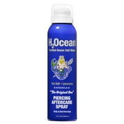 H2Ocean Piercing Aftercare Spray, Sea Salt Keloid & Bump Treatment, Wound Care Spray 4oz