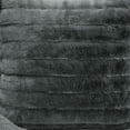 thumbnail image 4 of Home Soft Things Super Soft Decorative Pillow Covers, Set of 4, 20x20 inches, Charcoal, 4 of 5