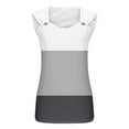 thumbnail image 4 of Bogo Cute Summer Tops For Women Going Out Cotton V Neck Tank Tops For Women Loose Fit Women Tunic Tops For Leggings Dressy T Shirts For Women V Neck Pack, 4 of 5