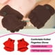 thumbnail image 4 of Guardurnaity 1 par de guantes sin dedos, accesorio de ropa sencillo y cómodo de Color sólido, guante de punto Convertible para niñas para guantes y mitones Rojo, 4 of 6