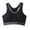 #0476-Black, variant on Womens Lightweight Solid Yoga Bra Wire Free Tank Style Breathable Quick Dry Sports Underwear for Gym Workout & Cardio Training