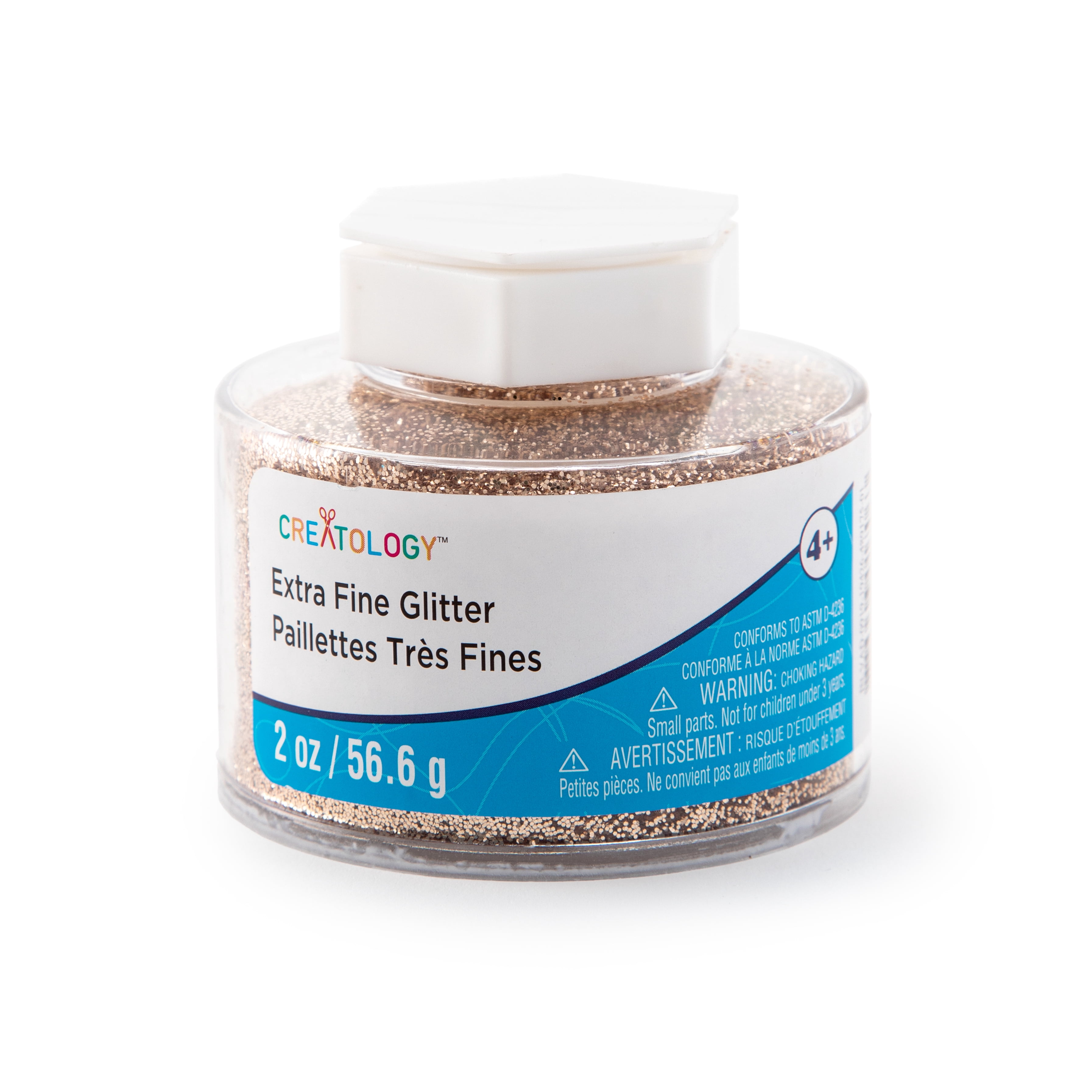 Creatology 2oz. Antique Gold Fine Glitter Stacker, 12 Pack