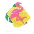 thumbnail image 4 of Let Flamingles Flamingo Leaf Banner Puerta De Pared Postre Decoración De, 4 of 8