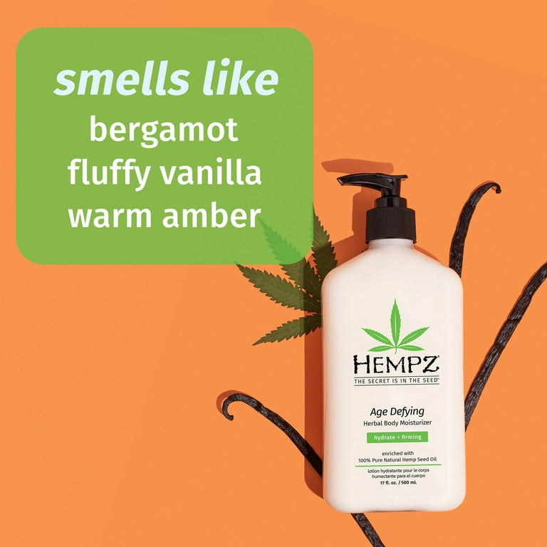 Hemp on sale lotion walmart