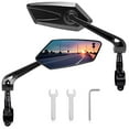 thumbnail image 1 of Handlebar Bike Mirror,HD Blast-Resistant,Adjustable Rotatable Rearview Bicycle Mirror (2PCS) (Fan), 1 of 6
