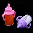 thumbnail image 6 of Cries Babies 2pcs Baby Dolls Feeding Bottle Set Doll Accessory Disappearing Milk Juice Pretend Play Toy For Kids 45ml, 6 of 7