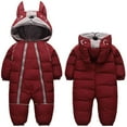 thumbnail image 1 of Manteau Combinaison d'Hiver pour Bébé Garçon Fille 1-4 Ans, 1 of 3
