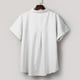 thumbnail image 5 of DTBPRQ - Camisas abotonadas para mujer, blusas de algodón de manga corta, cuello en V, túnicas casuales, color liso, tallas grandes, con bolsillos, 5 of 6