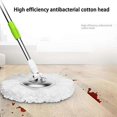 thumbnail image 3 of For 360° Spin Magic Mop-Microfiber Mop Head-Round Shape(White-3 Pack), 3 of 5