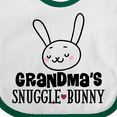 thumbnail image 4 of Inktastic Grandma Snuggle Bunny Easter Boys or Girls Baby Bib, 4 of 4