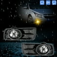 thumbnail image 6 of labwork Smoked Lens Bumper Fog Lights Driving Lamps w/Switch Assembly Driver & Passenger Set Replacement for Chevy Cruze 2009-2014, 6 of 6