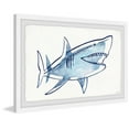 thumbnail image 2 of Marmont Hill Shark Outline Framed Wall Art, 1.50" x 45.00", 2 of 8