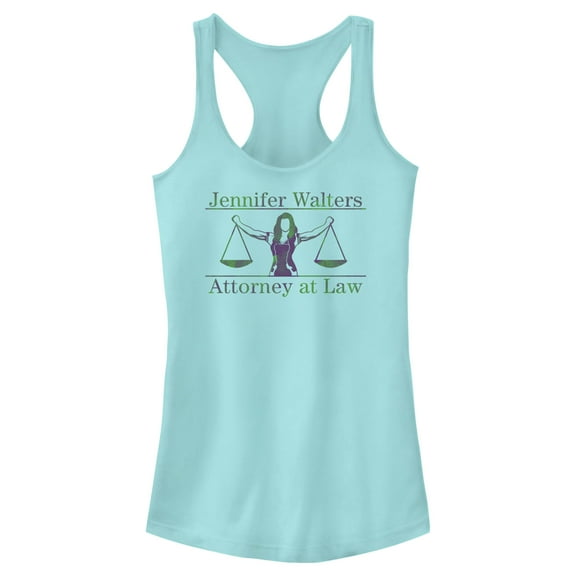 Junior's She-Hulk: Attorney at Law Muscle Lawyer Racerback Tank Top Cancun X Large