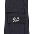 thumbnail image 4 of Heathered Blue Wool Men's Tie, 4 of 5