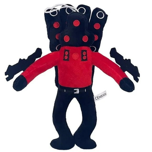 Skibidi Toilet Plush Toys Horror Game Speakerman Camera TV Man Cartoon Plushie Stuffed Doll Kids Birthday Halloween Cosplay Gift DimGray