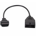 thumbnail image 4 of Herramienta De Diagnóstico De Cable OBD, Para OBD1 De 12 Pines A OBD2 De 16 Pines Cable Adaptador De Conector De Herramienta De Diagnóstico, 4 of 7