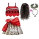 thumbnail image 1 of Disfraz de Vaiana para fiesta de Halloween, disfraz de princesa para niña pequeña, disfraz de Vaiana para niños, 1 of 4