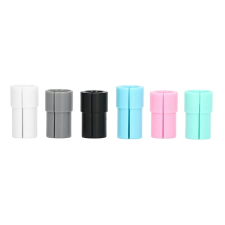 

Pen Adapter Precise Height Cutter Pen Adapter Durable ABS Practical Convenient For Pen Holders Accessories Tools 6pcs 1pc Each Of Black White Gray Pink Green Blue