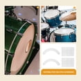 thumbnail image 4 of unbranded 14Ud Tapetes Muteadores Para Percusión Transparentes Flexibles Y Prácticos Para Batería, 4 of 8