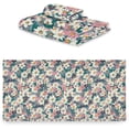 thumbnail image 2 of SKYSONIC 3 Pack Towel Watercolor Flowers Cotton Bath Towel Set (1 Bath Towel, 1 Hand Towel, 1 Washcloth) for Bathroom, Super Soft and Quick Dry Towels, 2 of 7