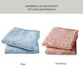 thumbnail image 5 of Better Homes & Gardens Floral Matelassé Pillow Shams, Standard, Blue, 2 Pack, 5 of 7