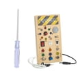 thumbnail image 1 of Montessori LED Busy Board Switch Light Sensory Board Sensory Toys with Light With Screwdriver, 1 of 9