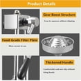 thumbnail image 4 of Choice Food Prep Mcj2 Manual Heavy-Duty Citrus Juicer, Cast Iron Juicer, 4 of 6