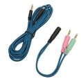 thumbnail image 1 of Cable de auriculares para juegos, cable de auriculares OFC sin pérdidas Cable de sonido de auriculares Cable de auriculares de repuesto Experiencia incomparable, 1 of 9