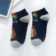 thumbnail image 3 of Calcetines de mujer Snooy Charlie Brown de algodón puro con dibujos animados de una chica, calcetines de verano hasta el tobillo, calcetines invisibles transpirables, calcetines bonitos para mujer, 3 of 5