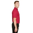 thumbnail image 3 of Devon & Jones DG22 Men's CrownLux Performance Address Mélange Polo-Red Heather-M, 3 of 3