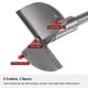 thumbnail image 5 of Broca Forstner Uxcell de 50 mm (1-31/32") Broca de Carburo de Tungsteno para Bisagra de Madera, Carpintería, 2-9/16", 5 of 7