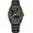Black, variant on Men’s Stylish Colorful Round Quartz Watch Date Week Stainless Steel Waterproof Business Dress Wristwatch Gold Silver Black Blue