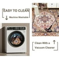 thumbnail image 4 of Hywell 8'x10' Vintage Bohemian Rug - Non-Slip Washable Carpet for Living Room, Bedroom, 4 of 6