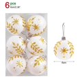 thumbnail image 3 of 6 bolas de nieve transparentes de 6 cm para Navidad, colgantes para decoración de árboles de Navidad, adornos colgantes transparentes para Navidad, 3 of 5